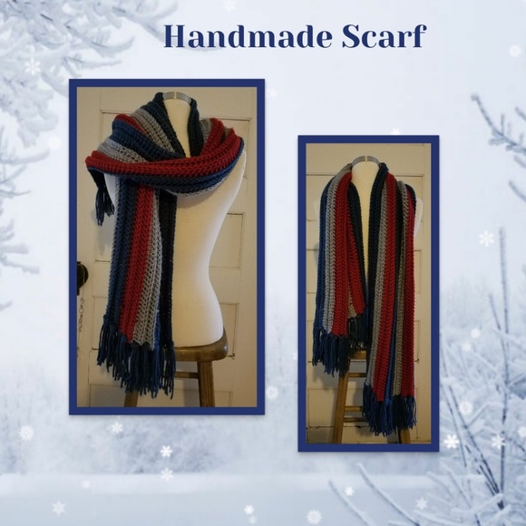 handmade Accessories - MULTI colored Scarf
